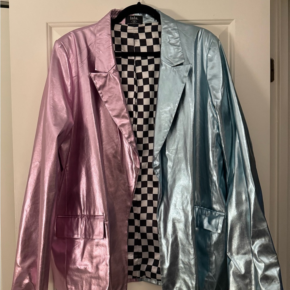 My Muse Is Me Metallic Blazer - Dressed in Lala